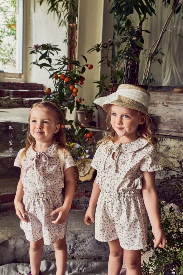 POURENFANT - Korean Children Fashion - #Kfashion4kids - Loha Top Bottom Set - 2
