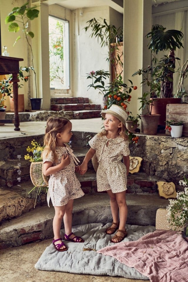 POURENFANT - Korean Children Fashion - #Kfashion4kids - Loha Top Bottom Set - 9