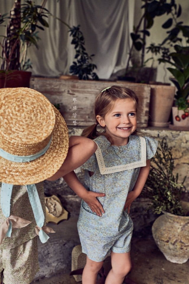 POURENFANT - Korean Children Fashion - #Kfashion4kids - Riff Bird Top Bottom Set - 6