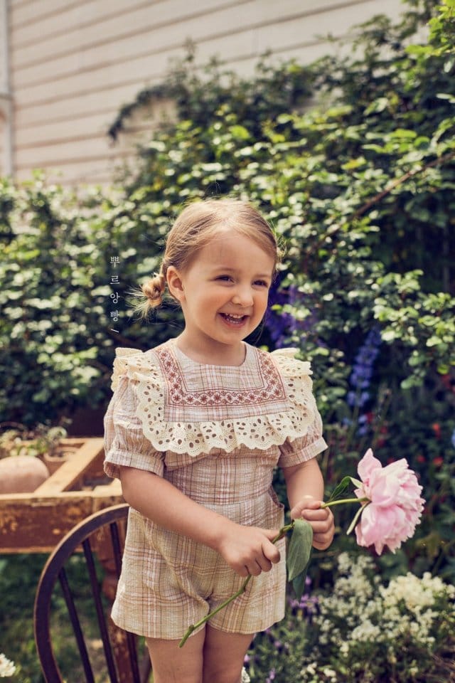 POURENFANT - Korean Children Fashion - #Kfashion4kids - Jerry Frill Jumpsuit - 5