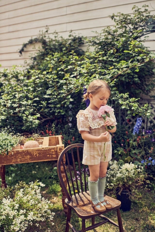 POURENFANT - Korean Children Fashion - #Kfashion4kids - Jerry Frill Jumpsuit - 6