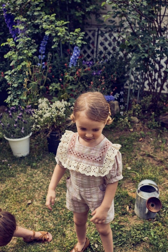 POURENFANT - Korean Children Fashion - #Kfashion4kids - Jerry Frill Jumpsuit - 7