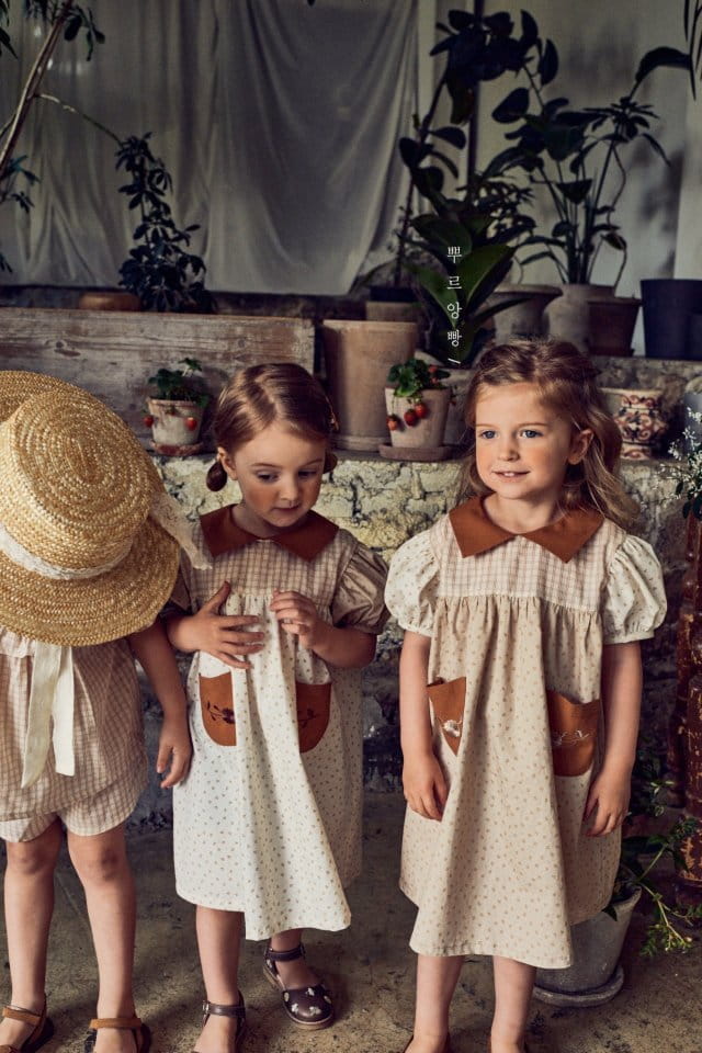 POURENFANT - Korean Children Fashion - #Kfashion4kids - Madeleine One-piece