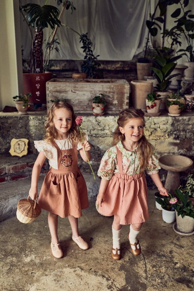 POURENFANT - Korean Children Fashion - #Kfashion4kids - Preen Gauze Blouse - 4
