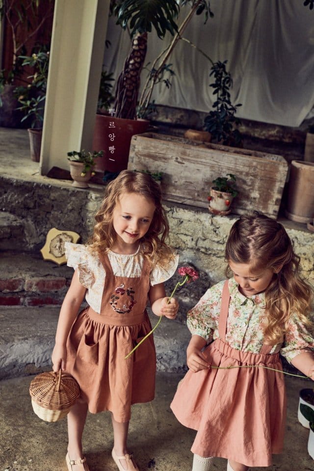 POURENFANT - Korean Children Fashion - #Kfashion4kids - Preen Gauze Blouse - 5