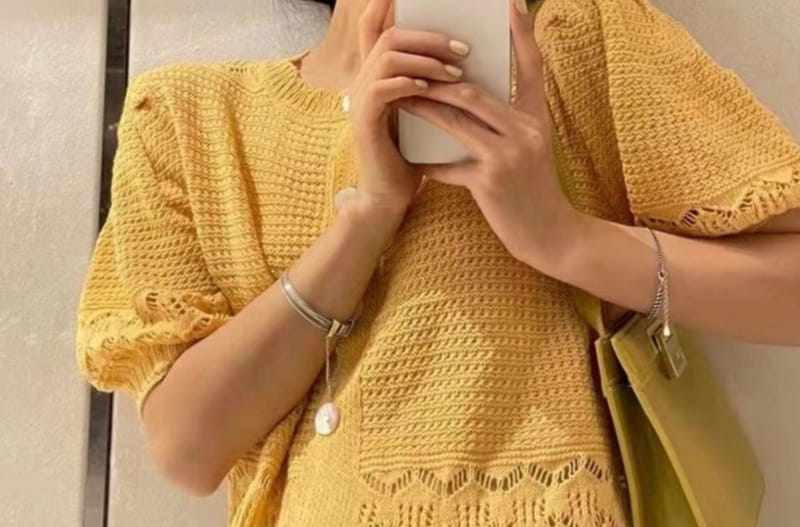 REFRESH - Korean Children Fashion - #Kfashion4kids - Pucnching Knit - 3