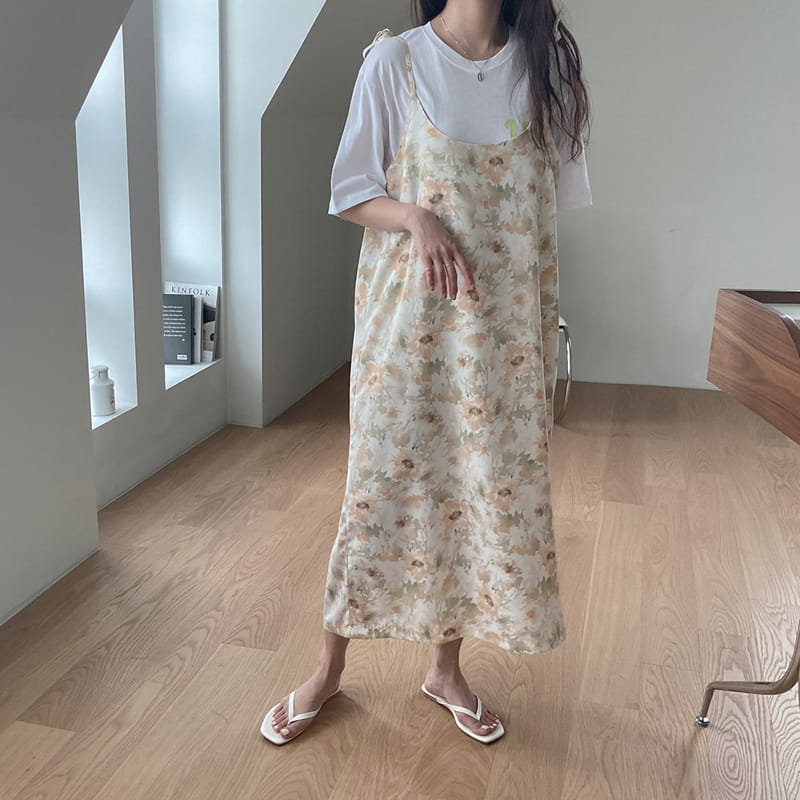 REFRESH - Korean Children Fashion - #Kfashion4kids - Pastel String One-piece - 4