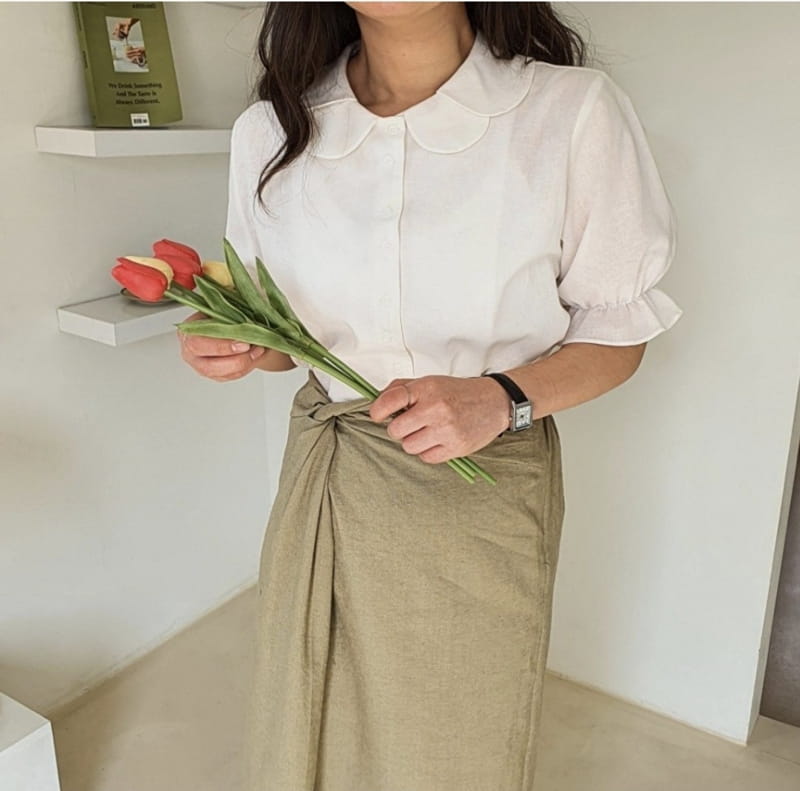 REFRESH - Korean Children Fashion - #Kfashion4kids - Collar Blouse - 2