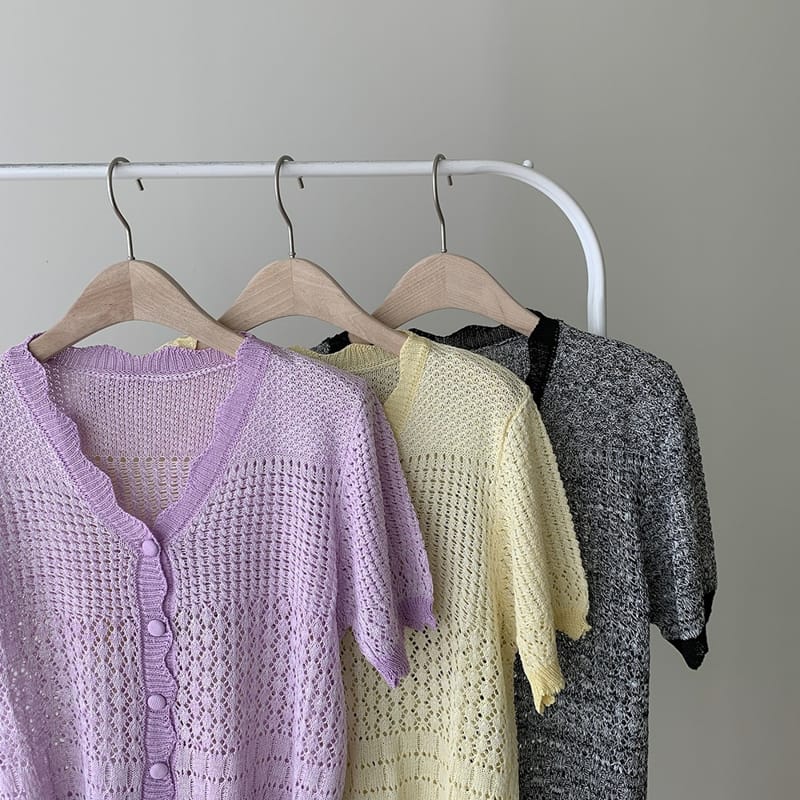 REFRESH - Korean Children Fashion - #Kfashion4kids - Wave Scsi Knit - 3