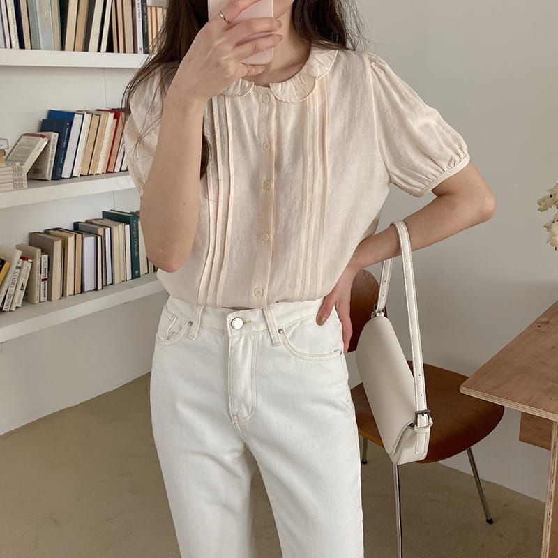 REFRESH - Korean Children Fashion - #Kfashion4kids - Wooden Blouse