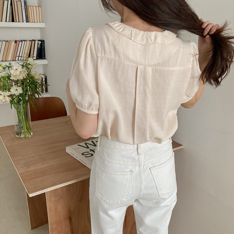 REFRESH - Korean Children Fashion - #Kfashion4kids - Wooden Blouse - 3