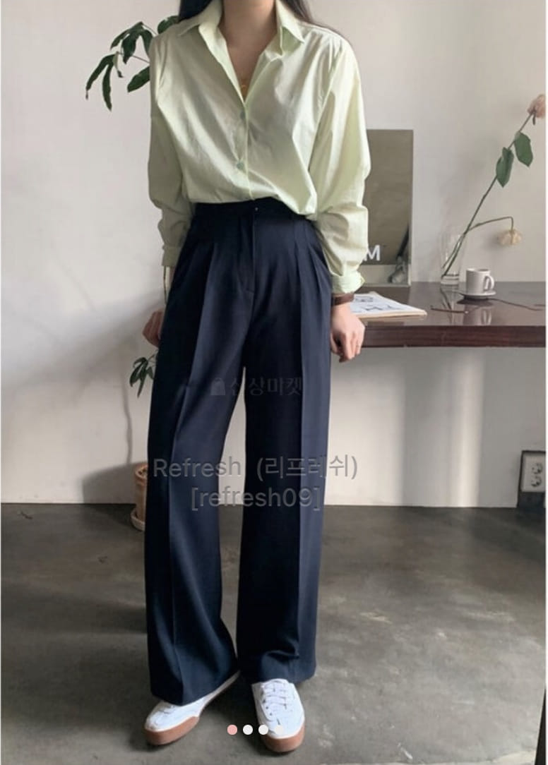 REFRESH - Korean Children Fashion - #Kfashion4kids - Wide Pintuck Pants - 3