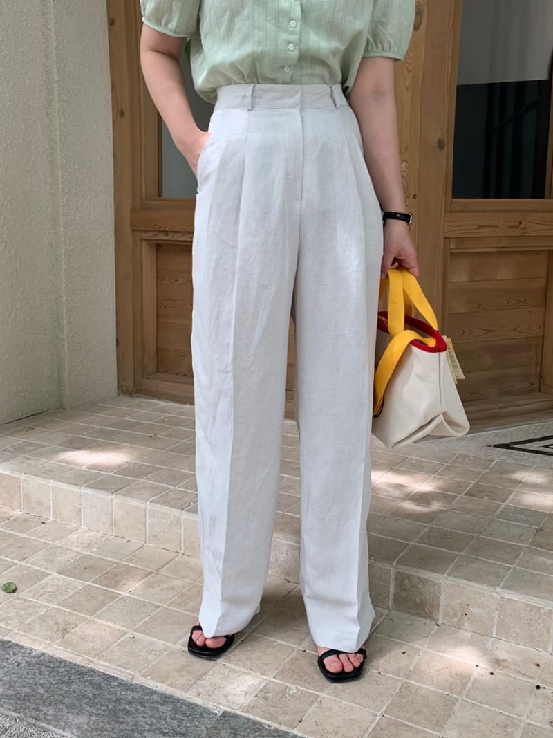 REFRESH - Korean Children Fashion - #Kfashion4kids - Wide Linen Pants