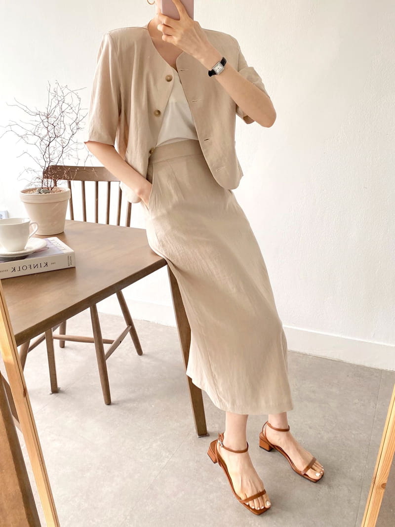 REFRESH - Korean Children Fashion - #Kfashion4kids - Olive Skirt - 2