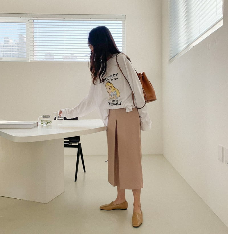 REFRESH - Korean Children Fashion - #Kfashion4kids - Maxi Wrinkle Skirt