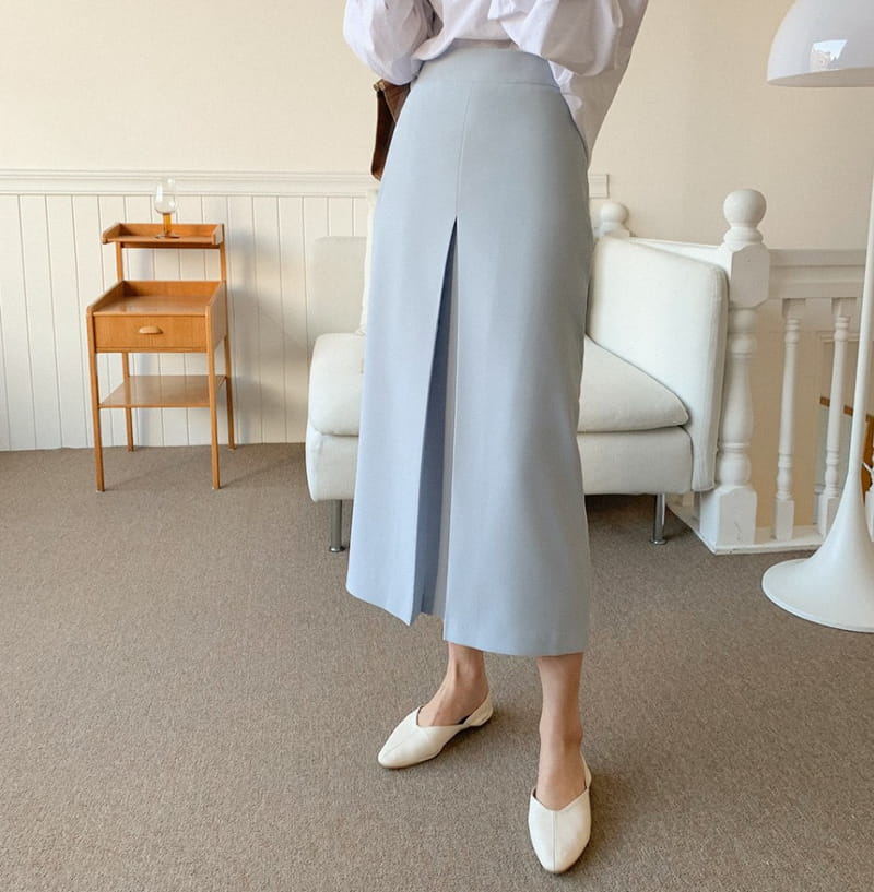 REFRESH - Korean Children Fashion - #Kfashion4kids - Maxi Wrinkle Skirt - 4