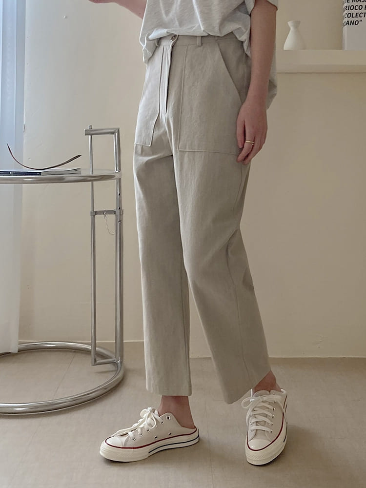 REFRESH - Korean Children Fashion - #Kfashion4kids - Linen Baggy Pants - 2