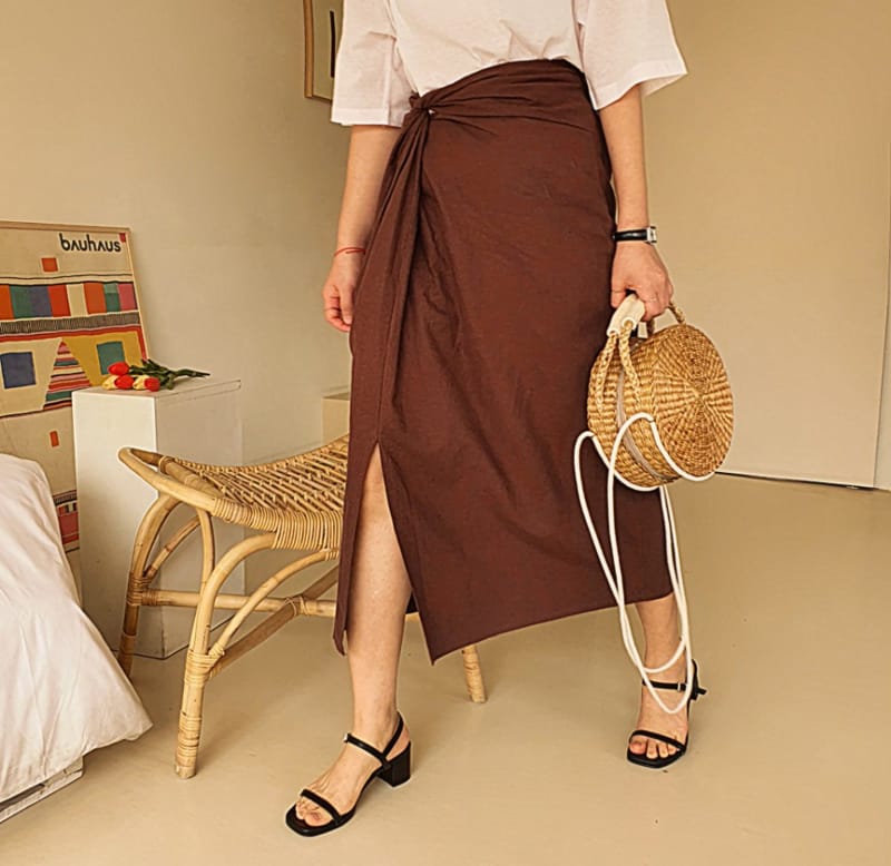 REFRESH - Korean Children Fashion - #Kfashion4kids - Twist Skirt