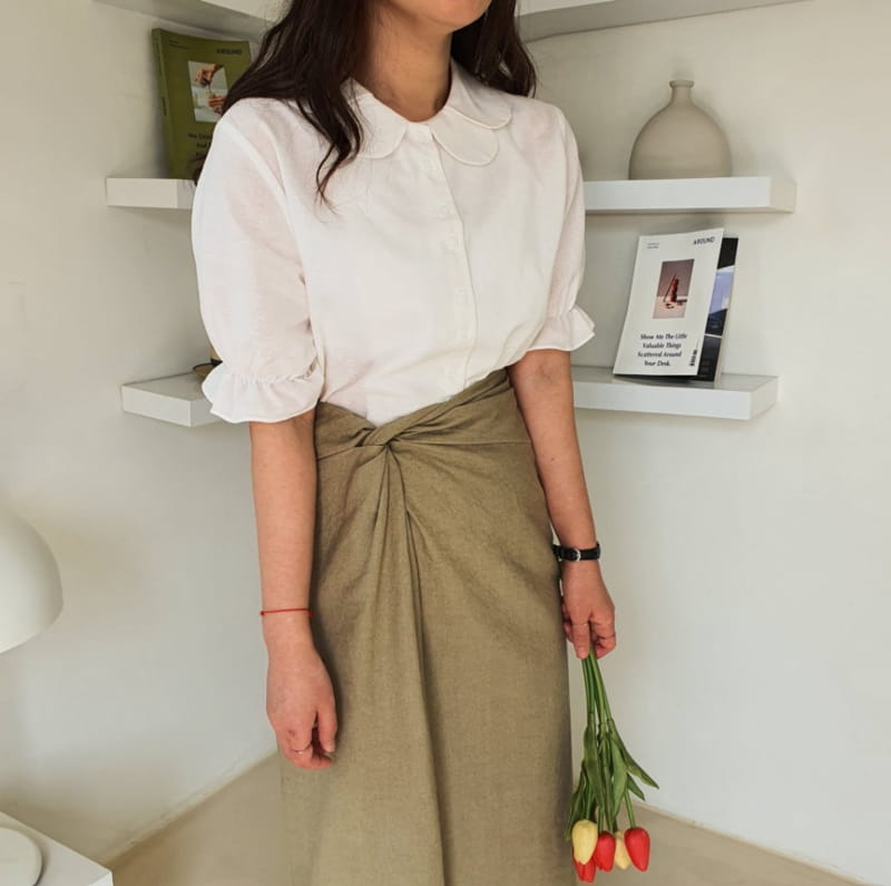 REFRESH - Korean Children Fashion - #Kfashion4kids - Twist Skirt - 2