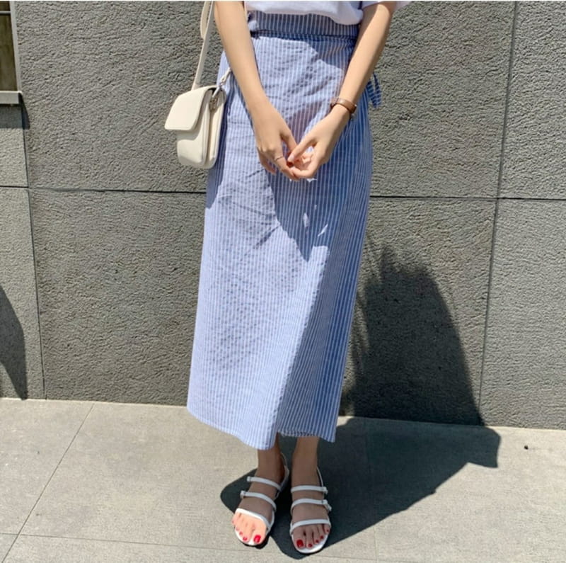 REFRESH - Korean Children Fashion - #Kfashion4kids - Stripes Skirt - 3