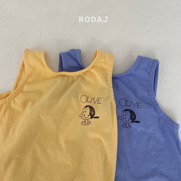 RODA J - Korean Children Fashion - #Kfashion4kids - Olive One-piece - 2