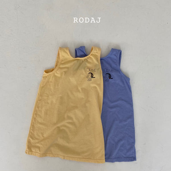 RODA J - Korean Children Fashion - #Kfashion4kids - Olive One-piece - 3