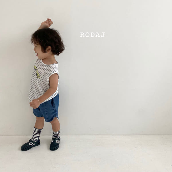 RODA J - Korean Children Fashion - #Kfashion4kids - 809 810 Denim Shorts - 9
