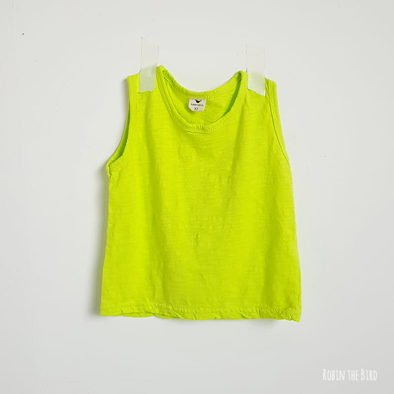 SAEROBIN - Korean Children Fashion - #Kfashion4kids - Slab Sleeveless Tee - 5