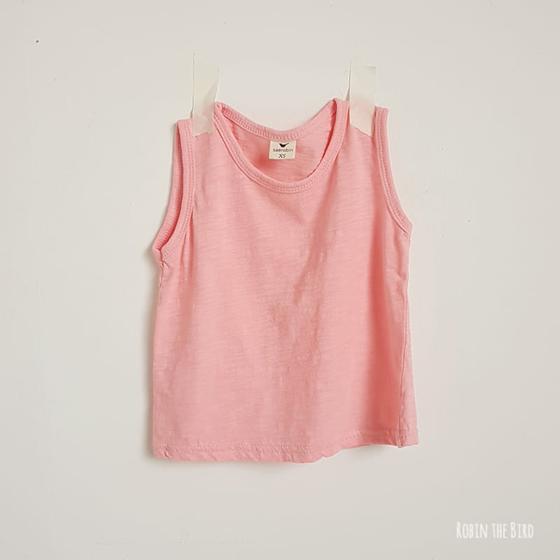 SAEROBIN - Korean Children Fashion - #Kfashion4kids - Slab Sleeveless Tee - 7