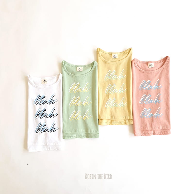 SAEROBIN - Korean Children Fashion - #Kfashion4kids - Blah Blah Tee