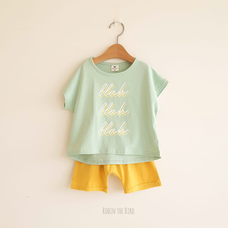 SAEROBIN - Korean Children Fashion - #Kfashion4kids - Blah Blah Tee - 10