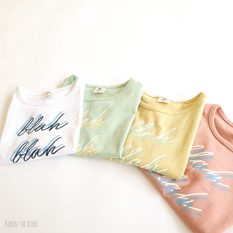 SAEROBIN - Korean Children Fashion - #Kfashion4kids - Blah Blah Tee - 2