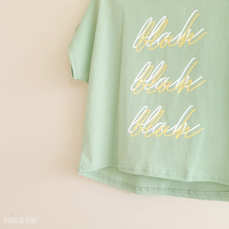 SAEROBIN - Korean Children Fashion - #Kfashion4kids - Blah Blah Tee - 8