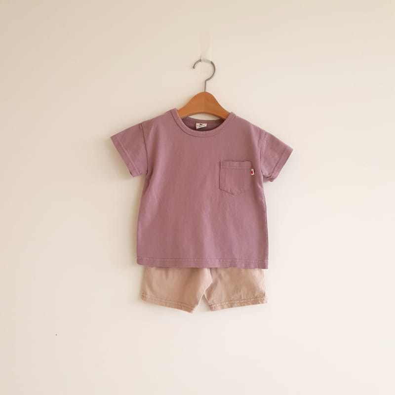 SAEROBIN - Korean Children Fashion - #Kfashion4kids - Pocket Tee - 10