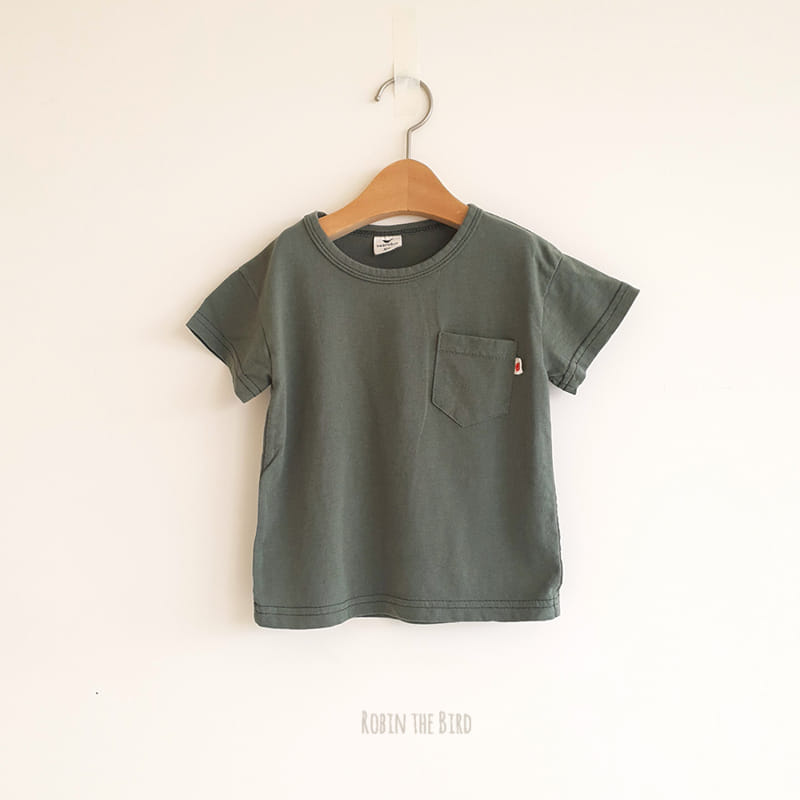 SAEROBIN - Korean Children Fashion - #Kfashion4kids - Pocket Tee - 5