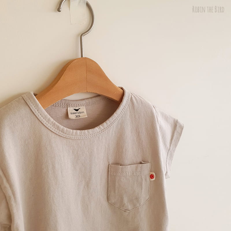 SAEROBIN - Korean Children Fashion - #Kfashion4kids - Pocket Tee - 7