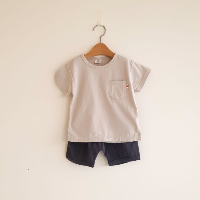 SAEROBIN - Korean Children Fashion - #Kfashion4kids - Pocket Tee - 9