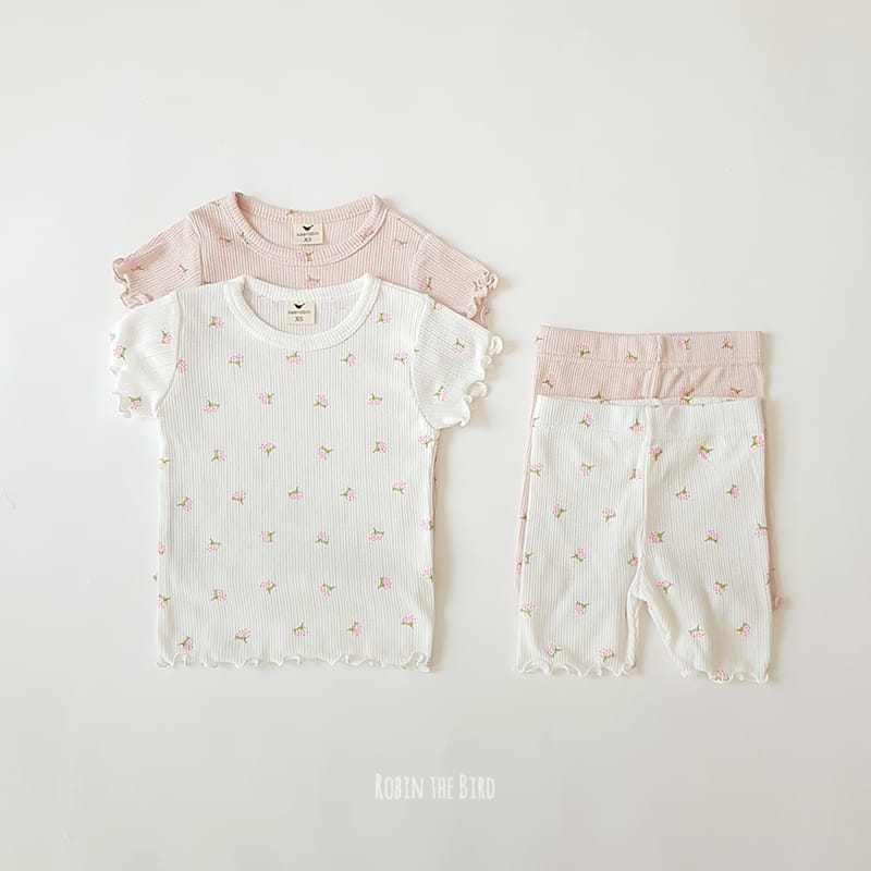 SAEROBIN - Korean Children Fashion - #Kfashion4kids - Berry Flower Easywear - 10