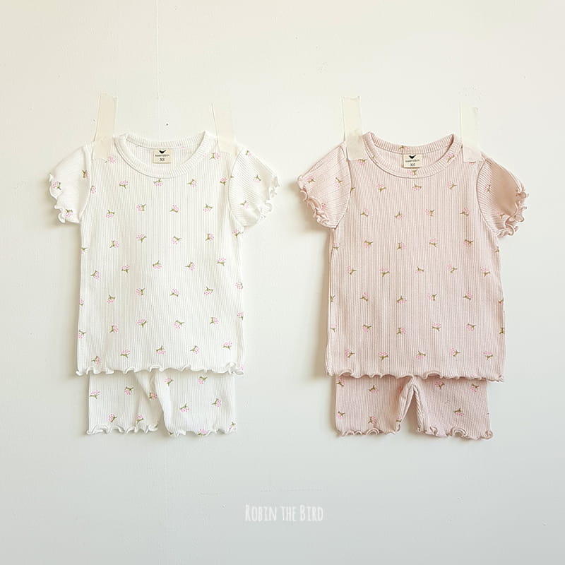 SAEROBIN - Korean Children Fashion - #Kfashion4kids - Berry Flower Easywear - 12