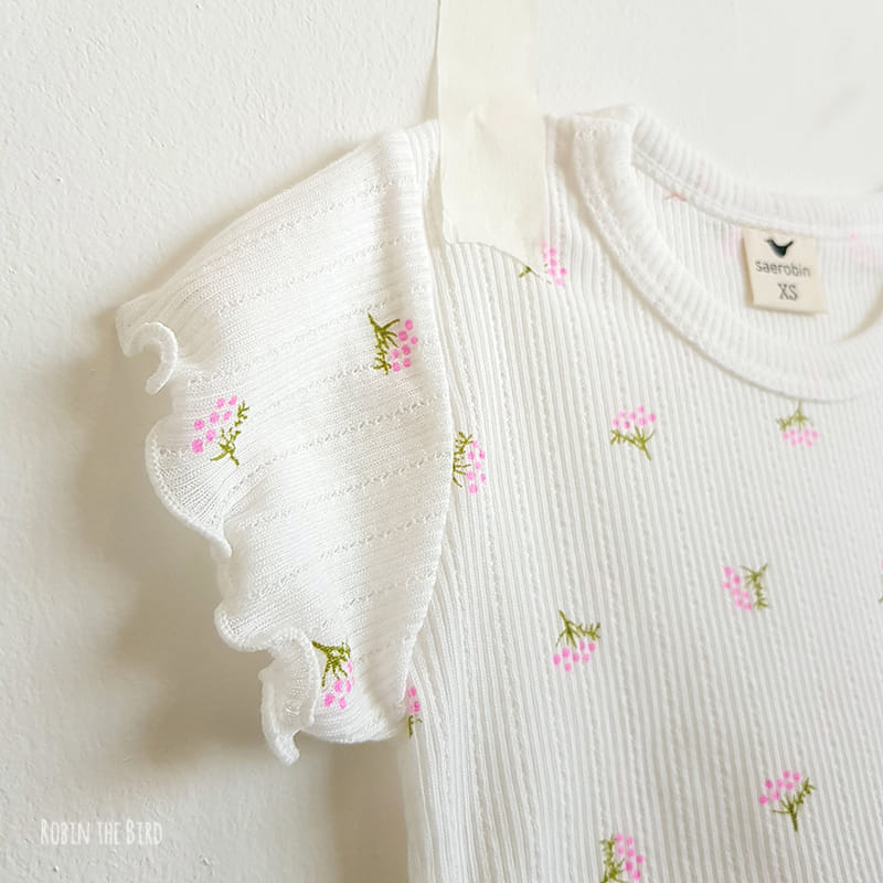 SAEROBIN - Korean Children Fashion - #Kfashion4kids - Berry Flower Easywear - 5
