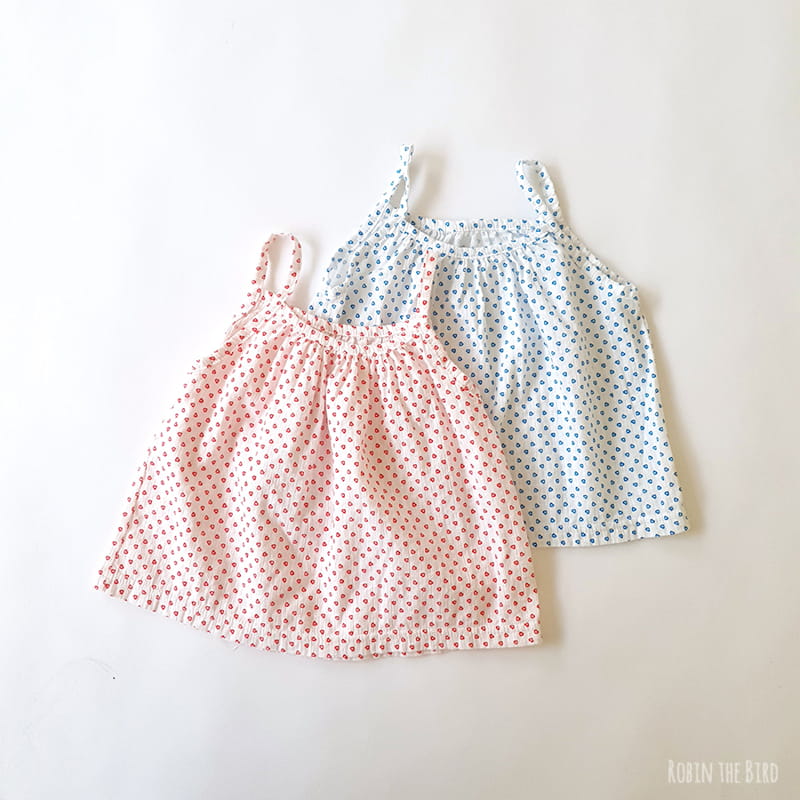 SAEROBIN - Korean Children Fashion - #Kfashion4kids - Heart String Sleeveless Top Bottom Set - 10