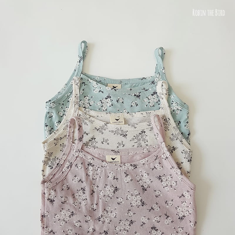 SAEROBIN - Korean Children Fashion - #Kfashion4kids - Linen Flower String Sleeveless Easywear - 10