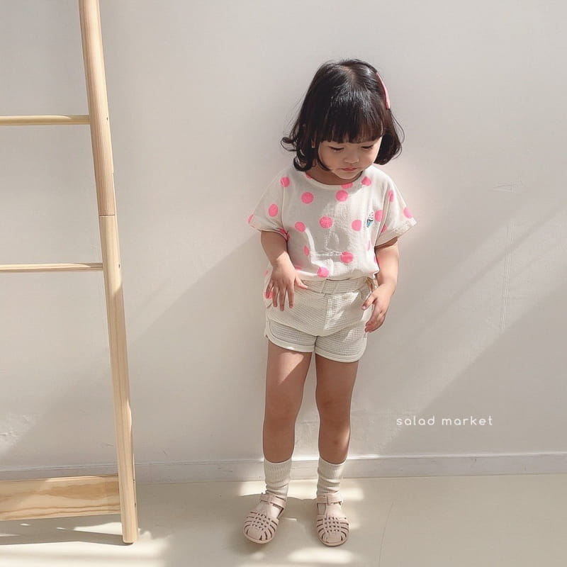 SALAD MARKET - Korean Children Fashion - #Kfashion4kids - Waffle Shorts - 10
