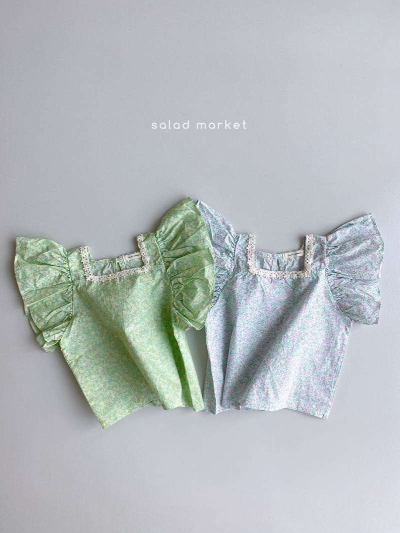 SALAD MARKET - Korean Children Fashion - #Kfashion4kids - Angel Blouse - 9