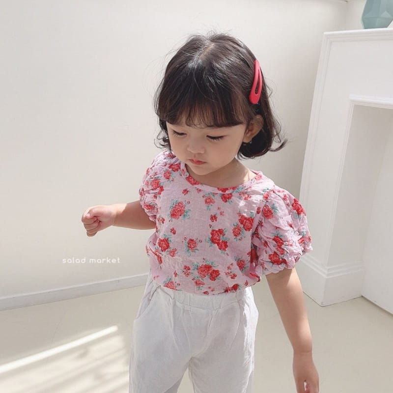 SALAD MARKET - Korean Children Fashion - #Kfashion4kids - Rose Blouse - 11