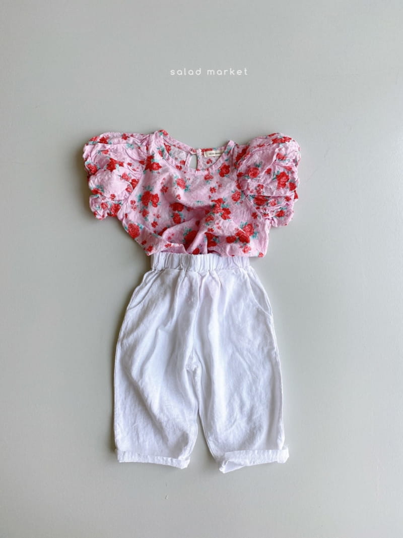 SALAD MARKET - Korean Children Fashion - #Kfashion4kids - Rose Blouse - 2