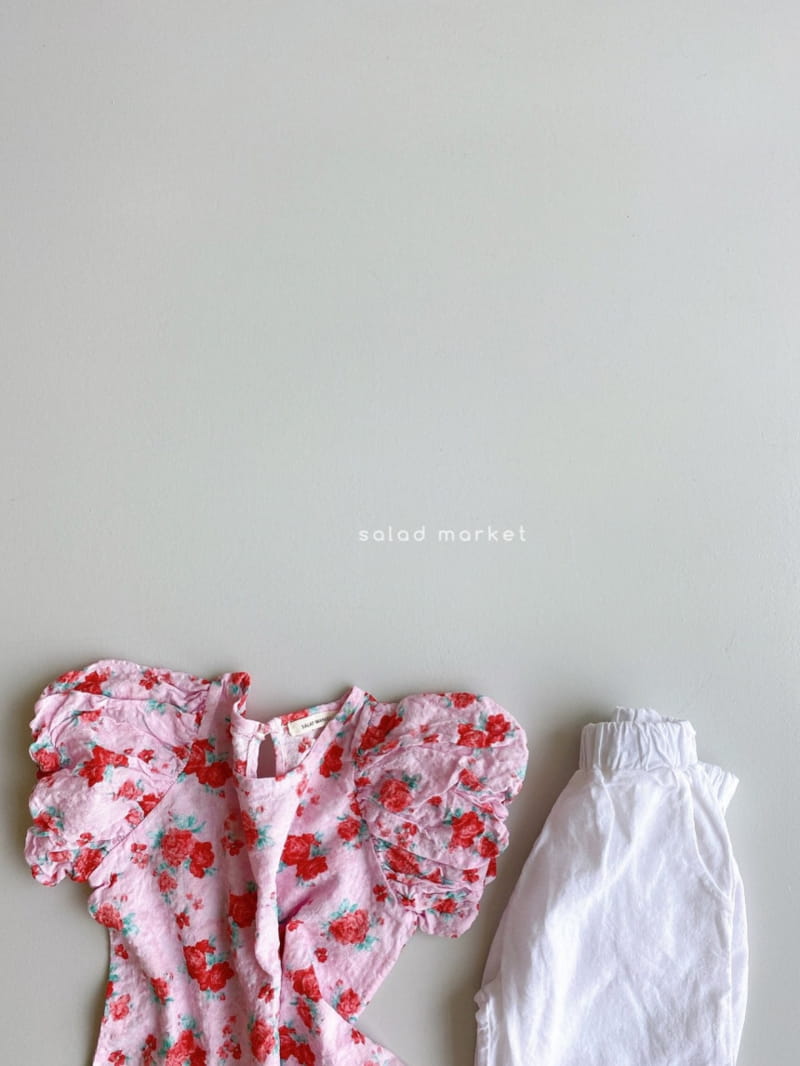 SALAD MARKET - Korean Children Fashion - #Kfashion4kids - Rose Blouse - 3