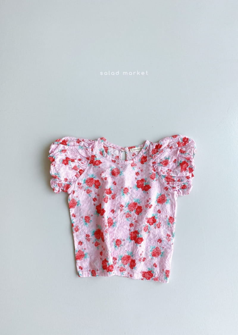 SALAD MARKET - Korean Children Fashion - #Kfashion4kids - Rose Blouse - 4
