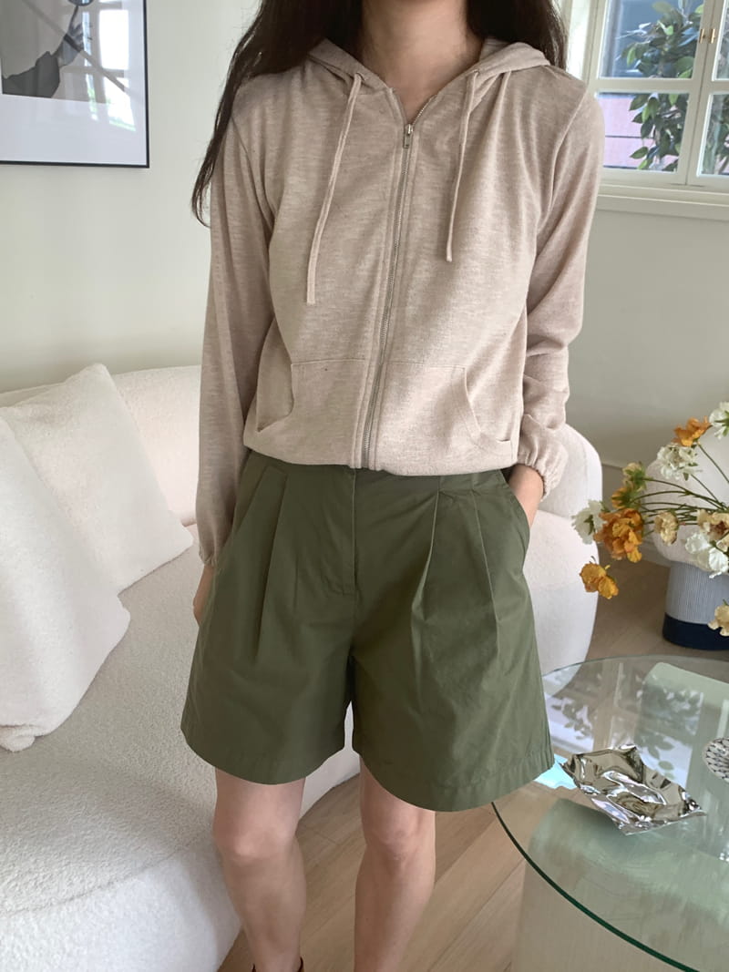 SEASON - Korean Children Fashion - #Kfashion4kids - Linen Hoody zip-up - 3