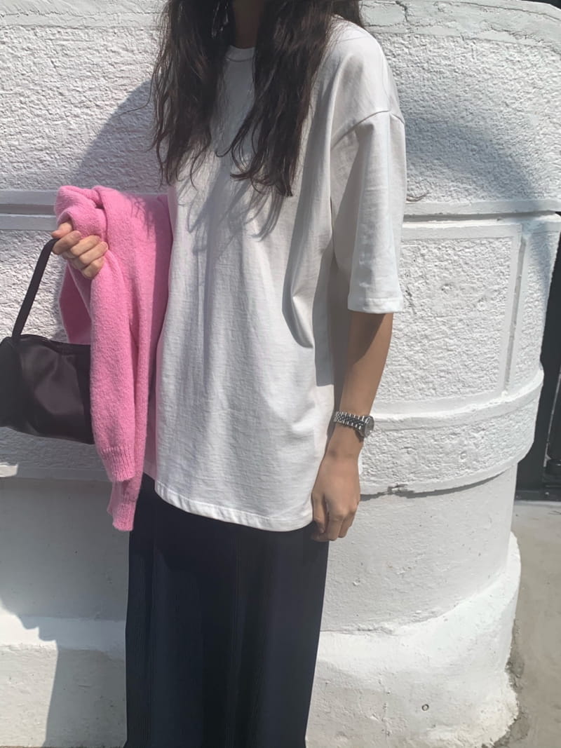 SEASON - Korean Children Fashion - #Kfashion4kids - Su Pima Over Tee